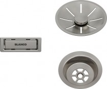    Blanco C-overflow  InFino satin platinum 207406